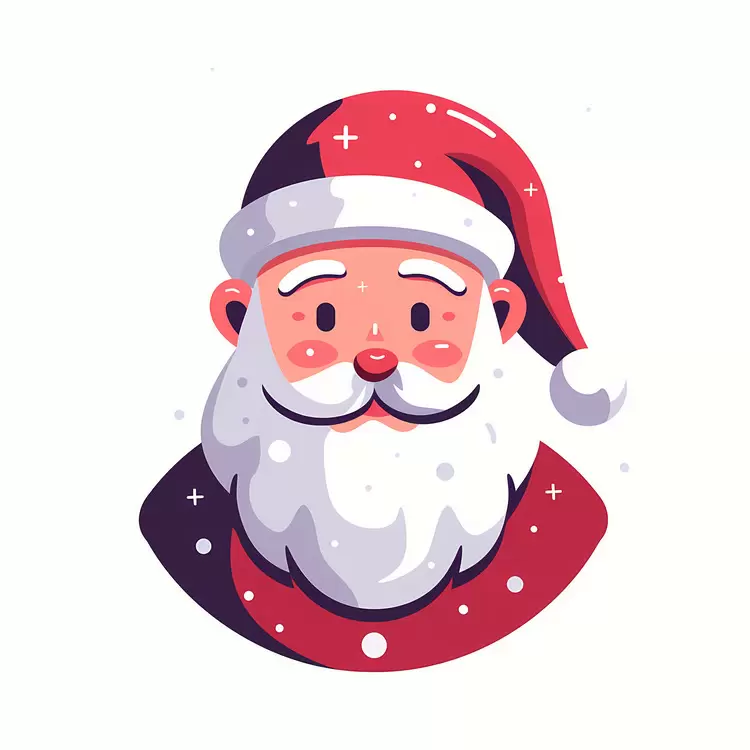 Christmas tree Rudolph nose Red suit Sleigh