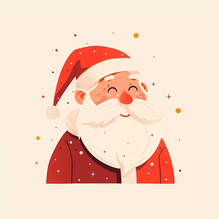 Jolly old man Festive Christmas Holiday Joyful