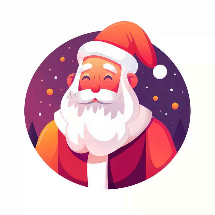 Christmas Winter Santa Claus Gift Jolly