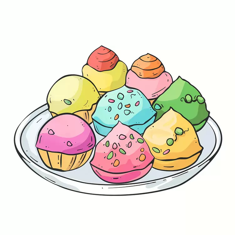 Delicious Baked goods Pastries Fruit Tasty