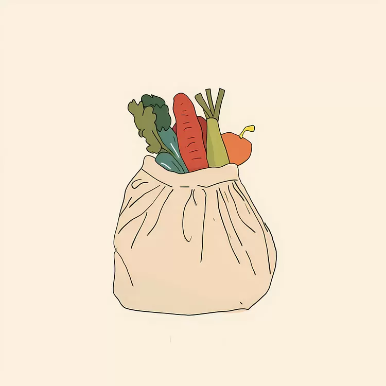 Whole foods Healthy groceries Natural foods Bag of groceries Pesticide free produce