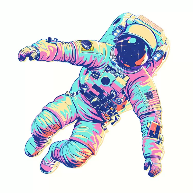 cosmic out of this world psychedelic colorful vibrant
