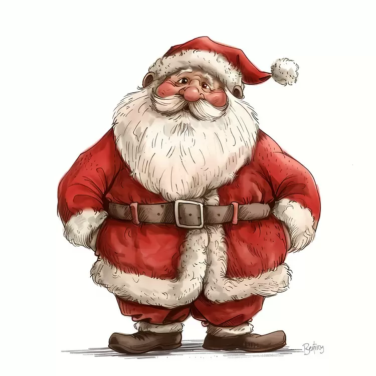 santa claus merry seasonal celebration