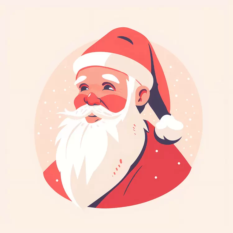 cheery christmas digital painting red and white illustrator brushes