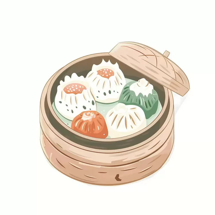 Sweet and savory Chinese food Vegetarian options Steamed buns Bite size
