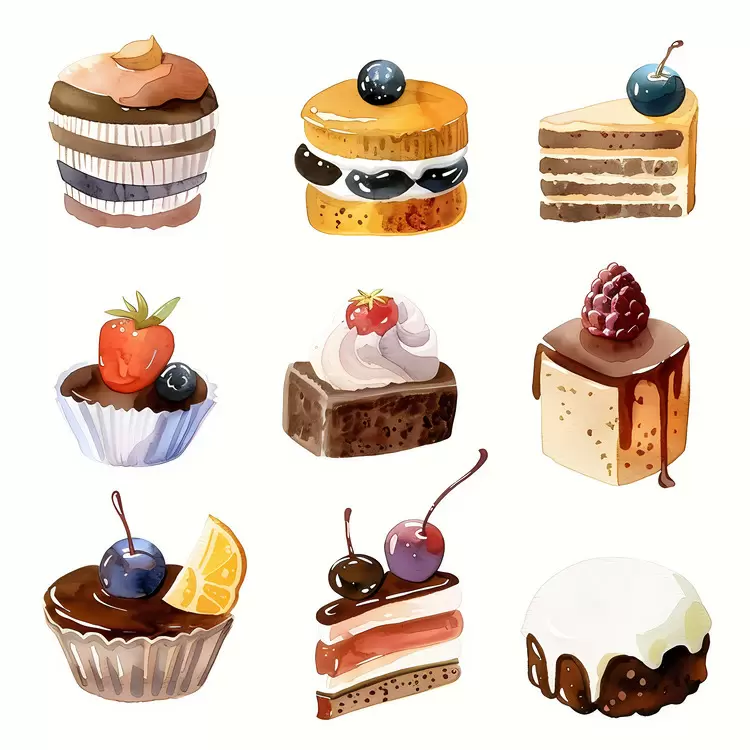 Chocolate Dessert Icing Fruit Meringue
