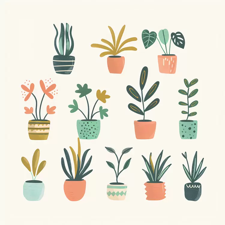 Garden plants Succulents Fresh flowers Potted plants Plants in pots