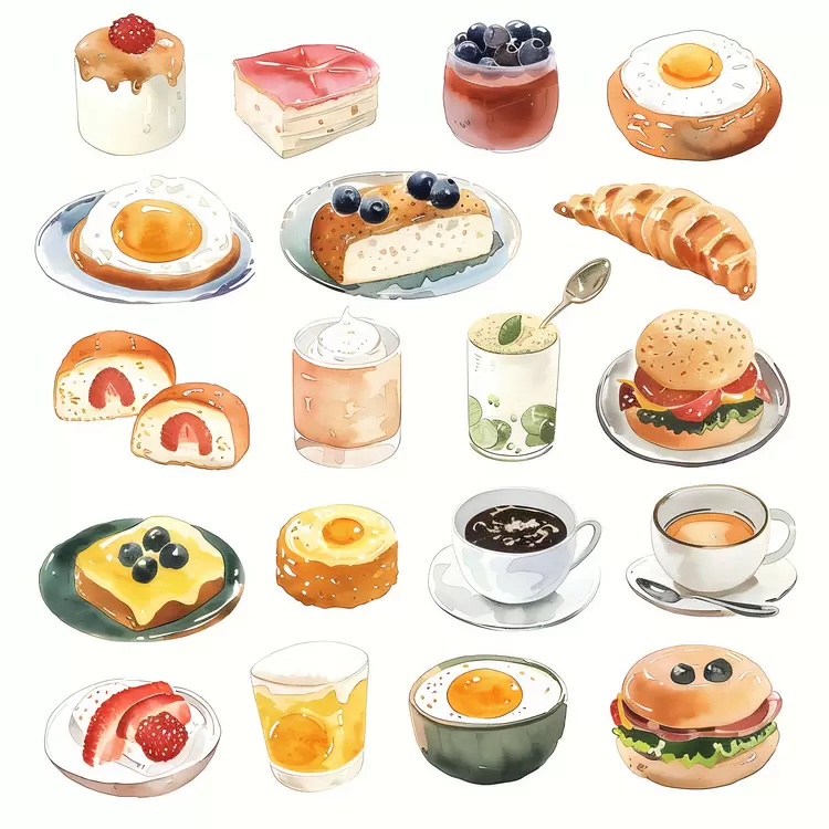 Food Drink Breakfast Fruit Sausage