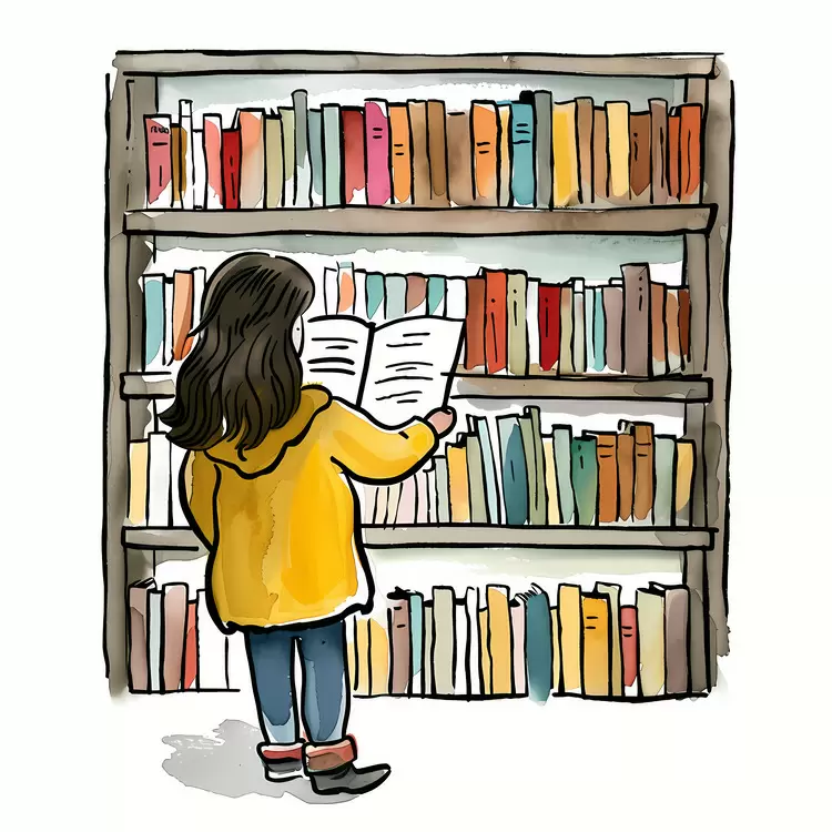 Children Education Reading Shelves
