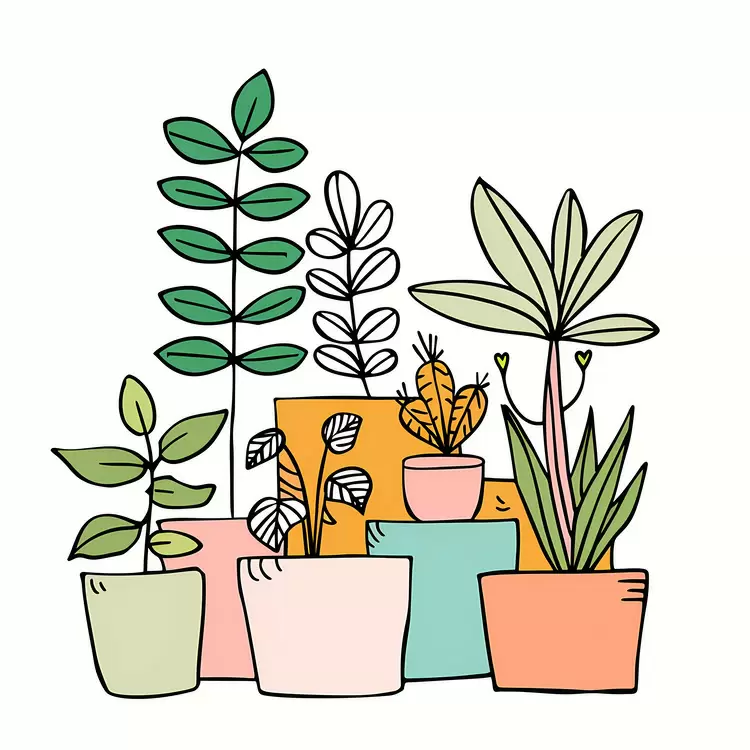 Greenery Indoor plants Houseplants Cacti Air plants