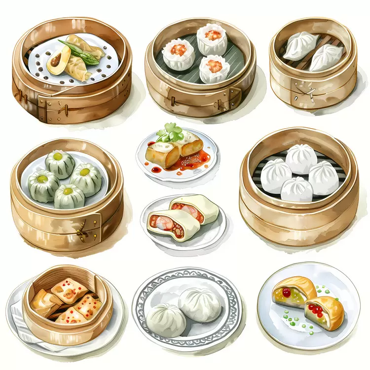 vegetable dumplings shrimp dumplings chinese food pork dumplings prawn dumplings