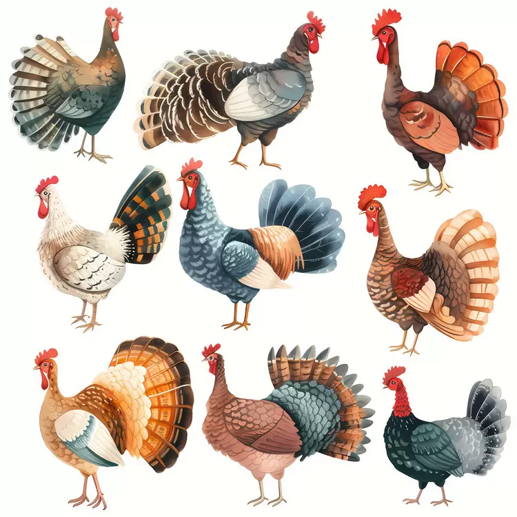Pheasant Rooster Duck Thanksgiving turkey Poultry farm