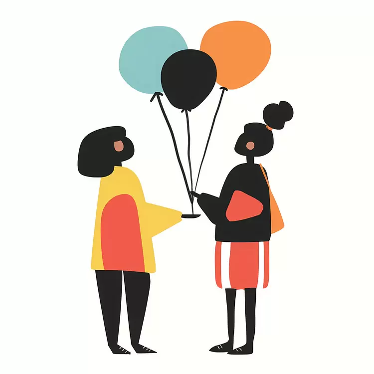 holding hands Friend Meeting Environment: white background woman People: two people