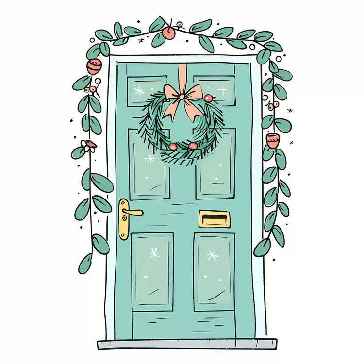 door home improvement seasonal decor entrance wreath hanger