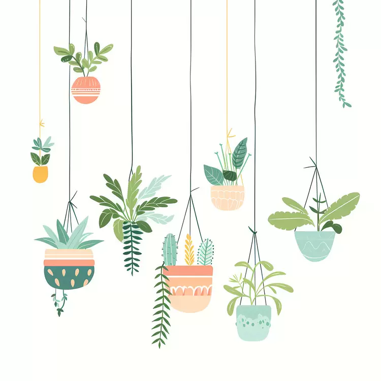 potted flowers Potted plants Houseplants hanging hanging plants indoor plants