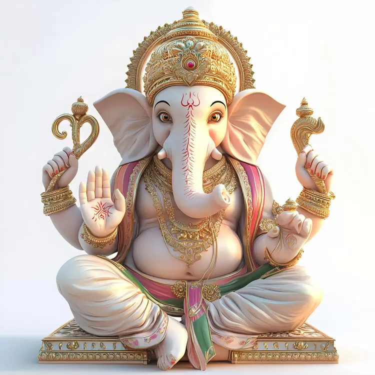 Hindu deity Ganesha Elephant - headed figure Remover of obstacles Hindu religion
