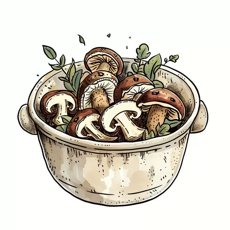 Shiitake mushrooms Morel mushrooms Fungi Toadstools Enoki mushrooms