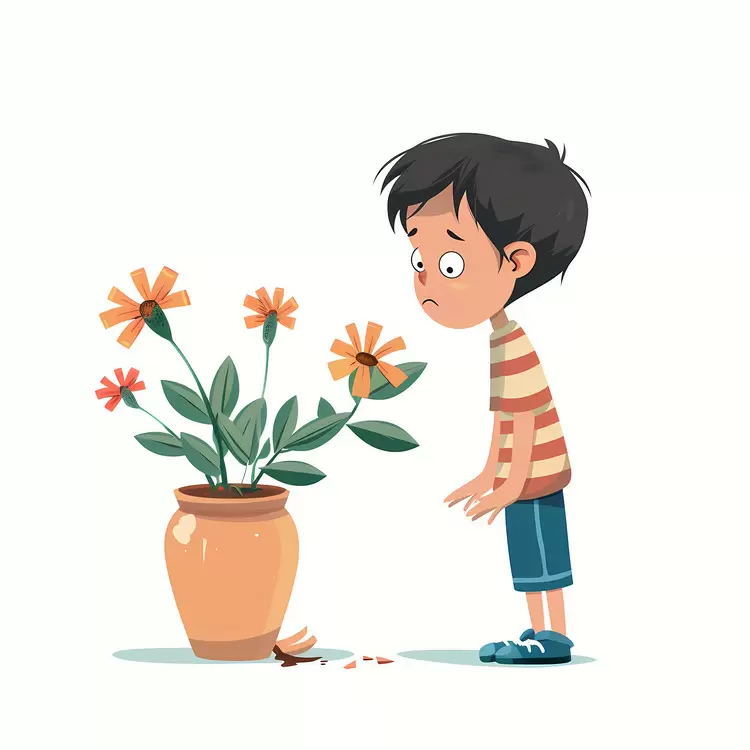 plant care playful watering pot children's activity flowers