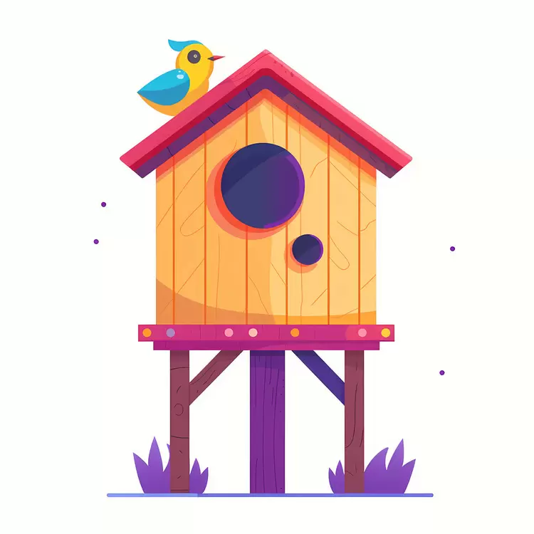 Bird house design Wooden birdhouse Roosting place House for birds