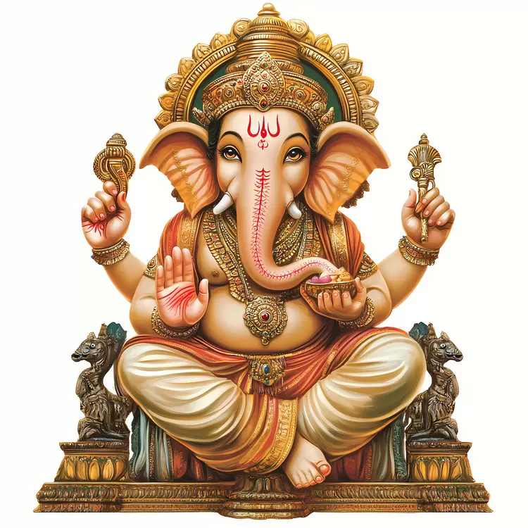 separated by comma Ganesh temple Hindu religion Ganesh Chaturthi Hinduism