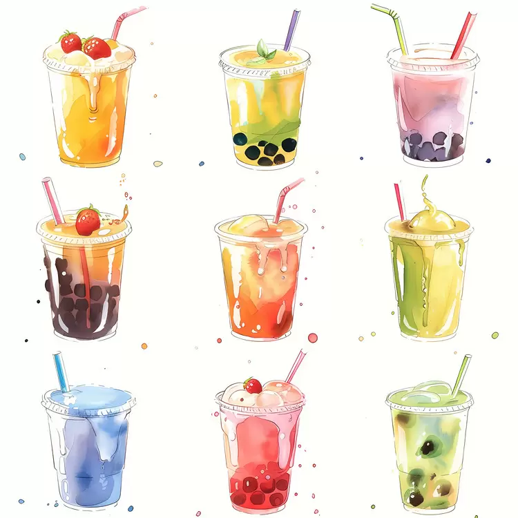 Healthy Vibrant Colorful Tasty Fruit