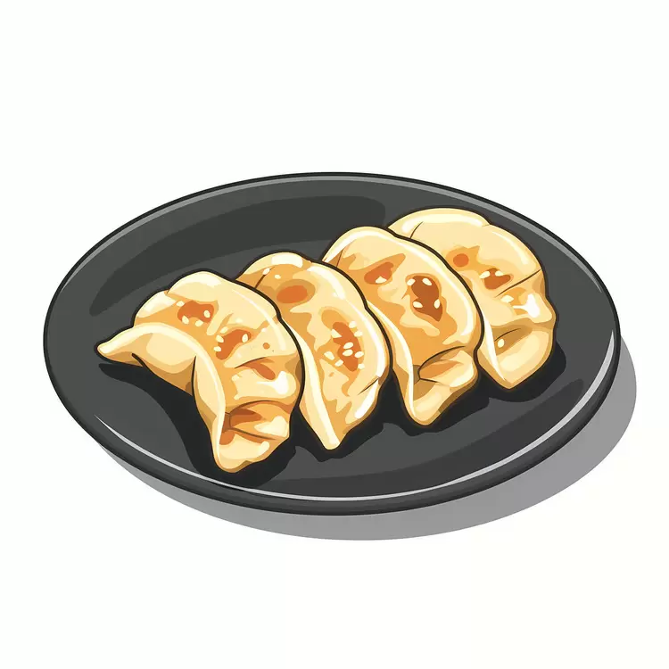 dough dumplings Chinese Cantonese cuisine delicious.  Don't use sentences