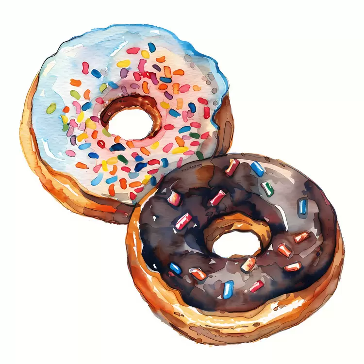 sweet dessert sprinkles donut cinnamon sugar
