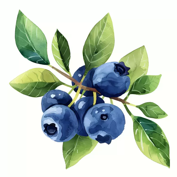 Botanical Fruit Delicate Naturalistic Summer