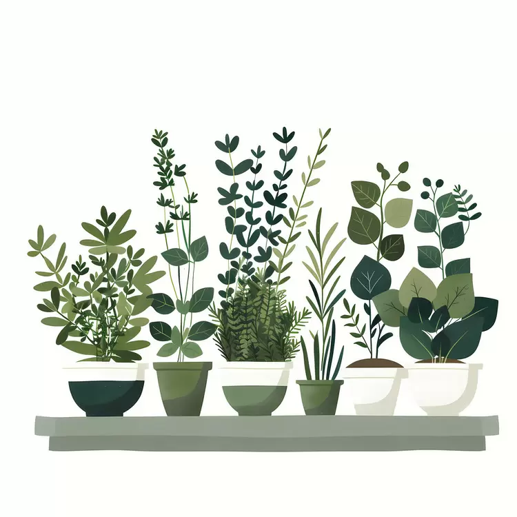 Potted plants Houseplants Herb Garden Home decor Growing plants