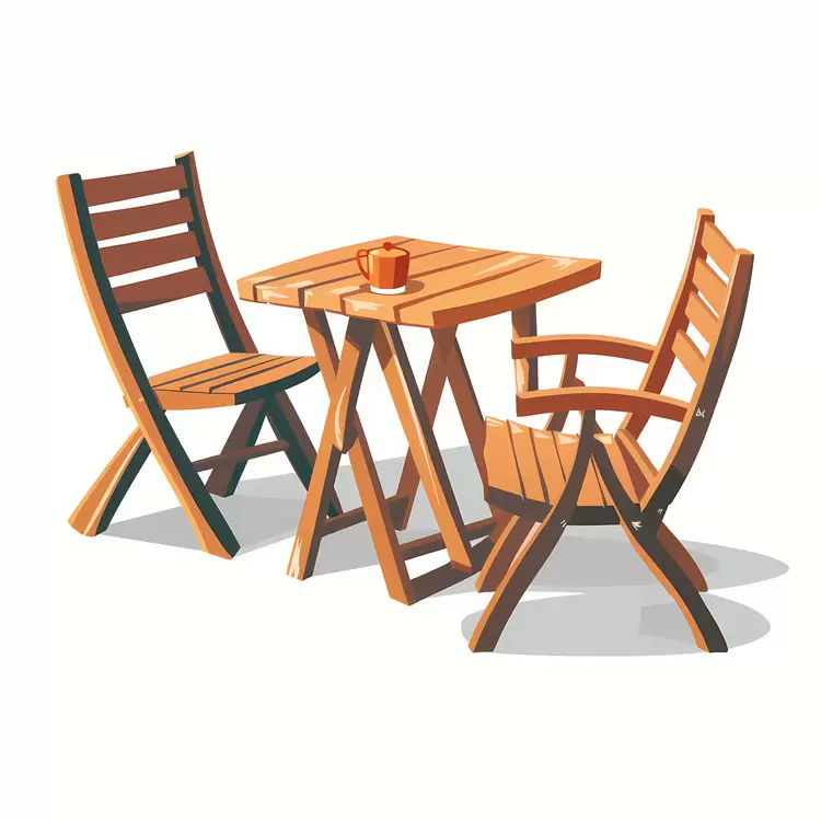 Decorative furniture Furniture design Wooden chairs Wooden patio Table and chairs