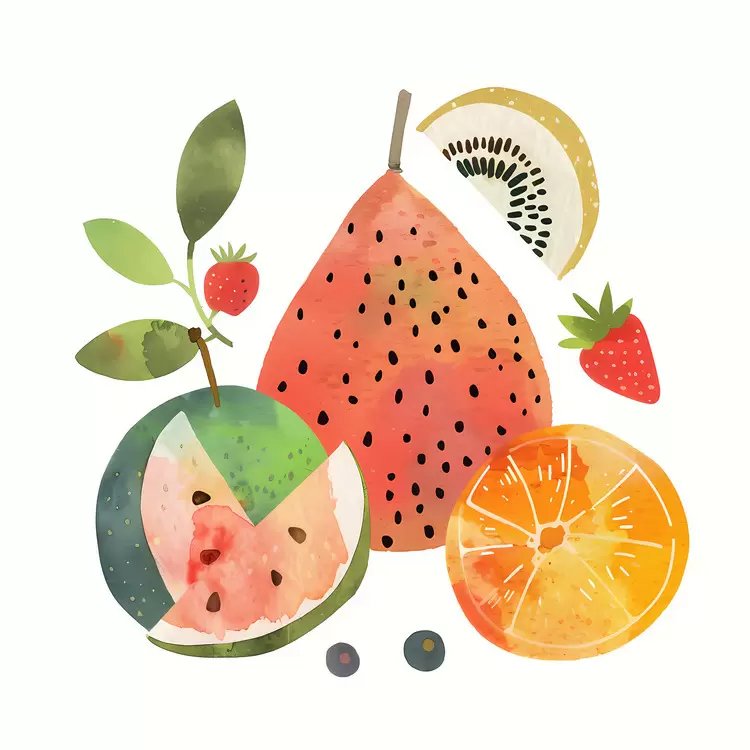 Orange Strawberry Citrus fruit Grapes