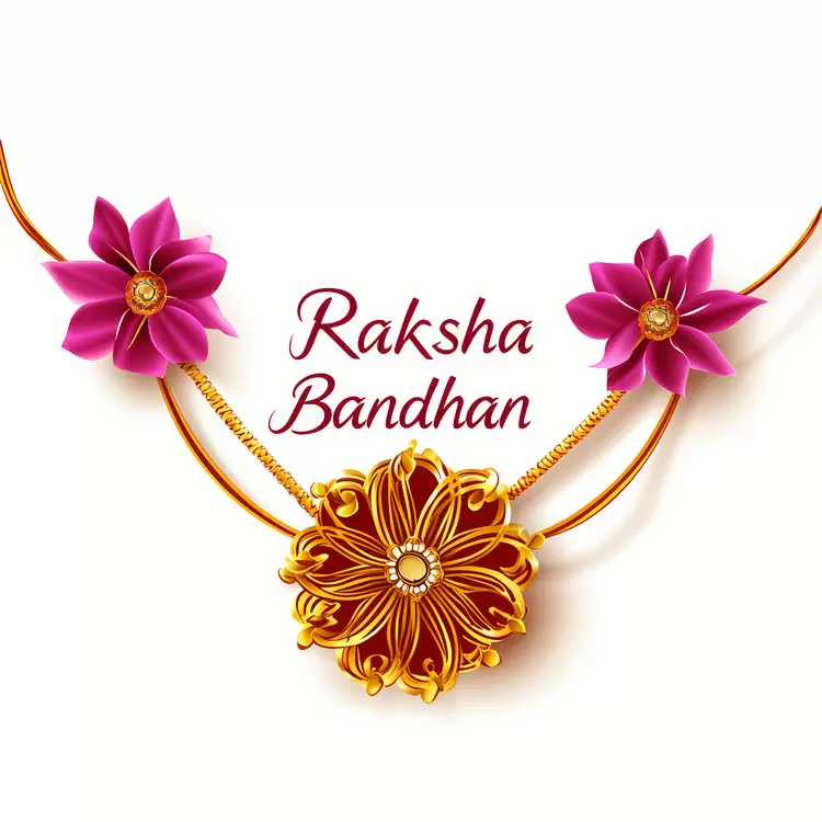 Celebrate special moments with gifts Flowers in jewelry Flower jewelry Rakhshak bandhan Raksha Bandhan