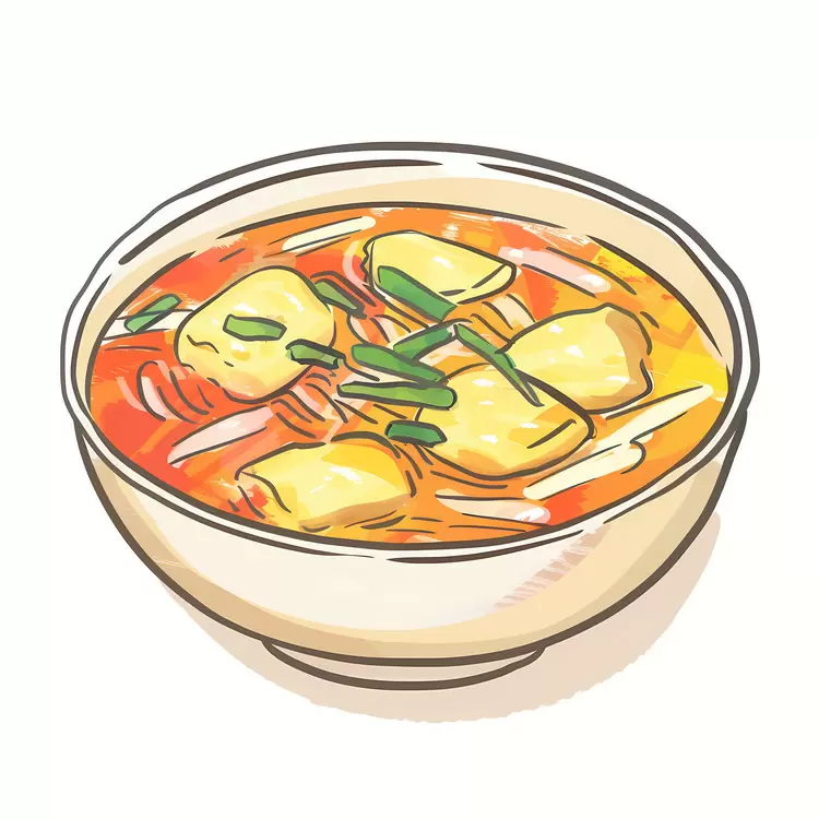 noodle soup Cheesy Tteokbokki noodles spicey asian dish
