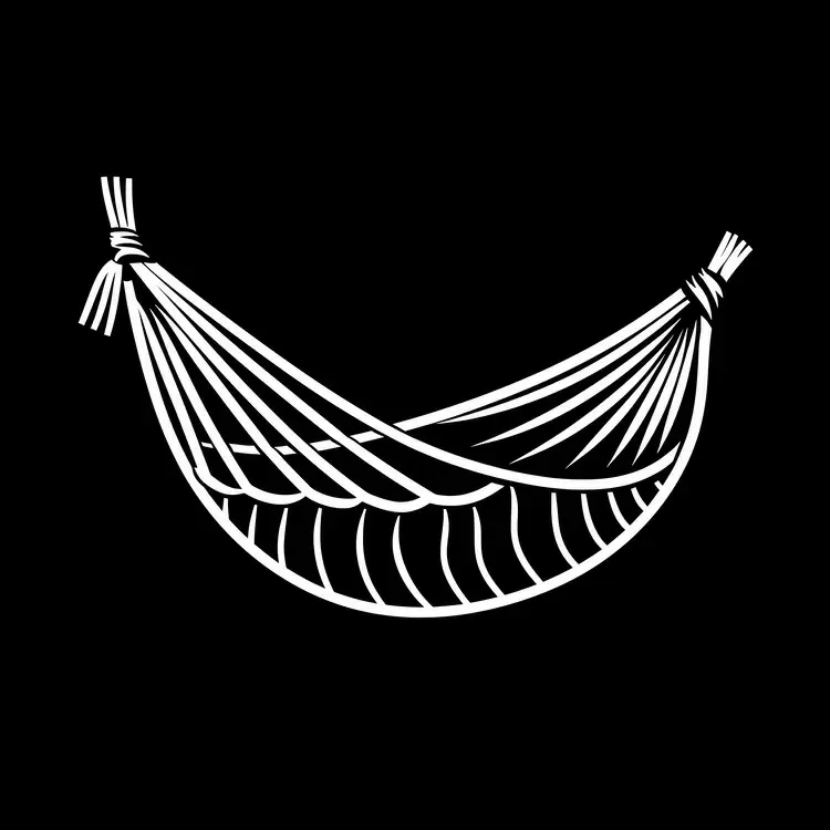 Yellow Serenity Calmness Hammock swing summer theme