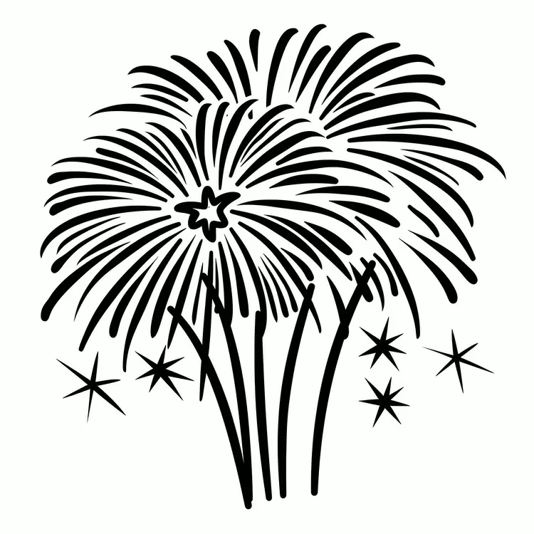 fireworks creative artwork holiday themes festive  s festive decorations
