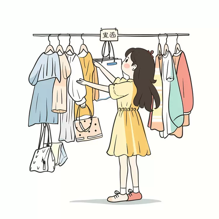 rack fashion bag pants jacket