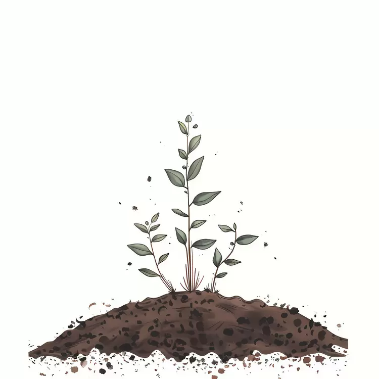 Root System Greenery Seedling Plants Shoot