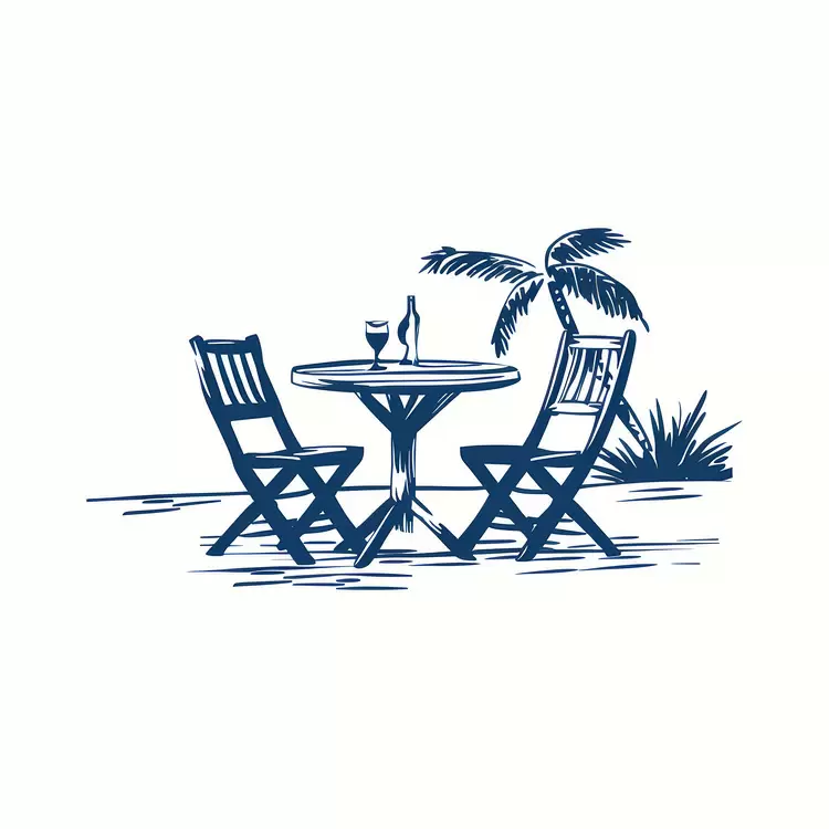 casual dining table setting al fresco dining Outdoor Furniture picnic furniture