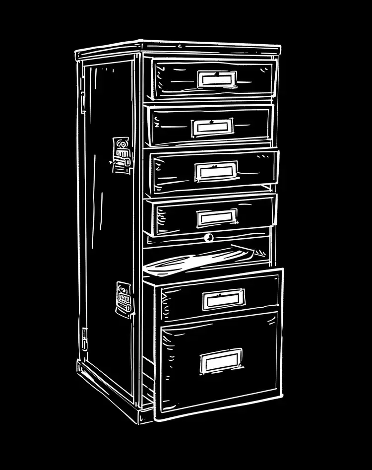 Desk organizer Furniture File storage Drawers File cabinet