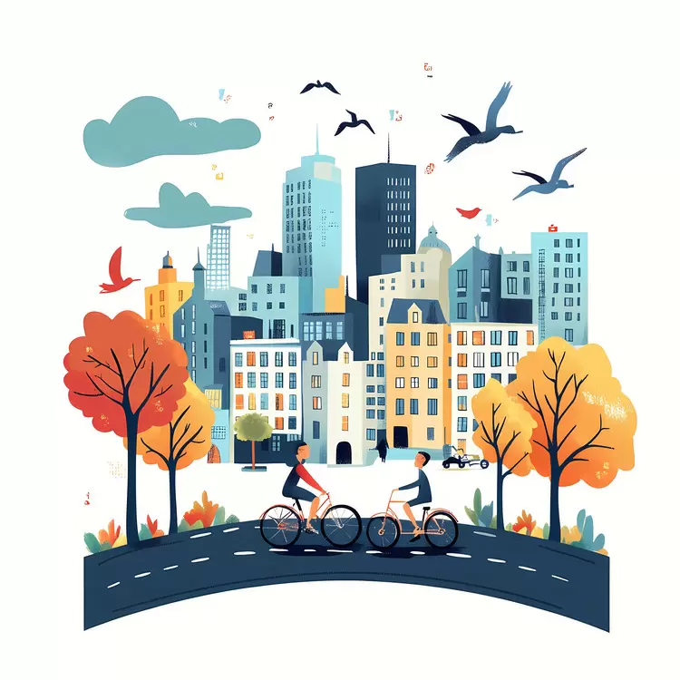 Cityscape Park Tower Bird