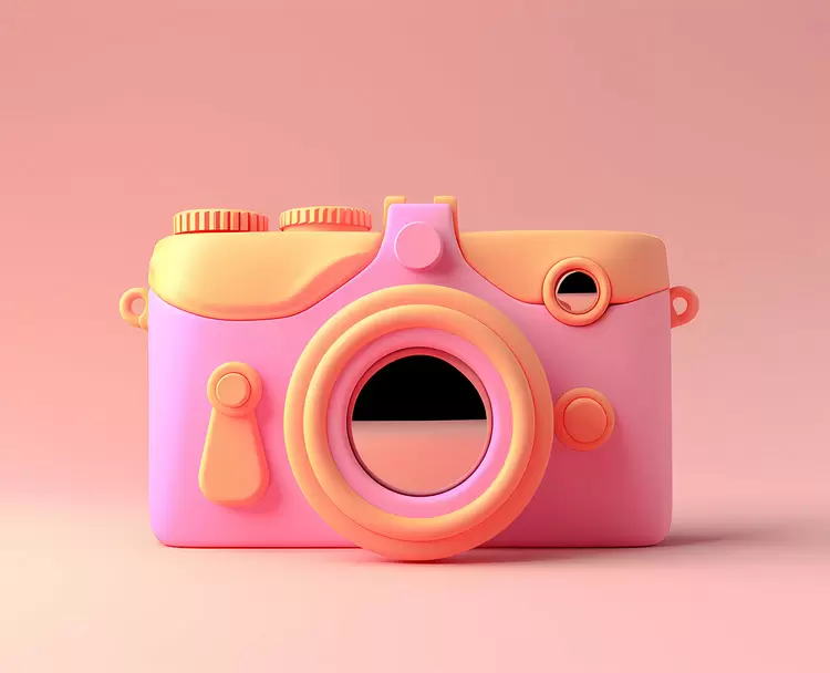 Retro camera Kiddie camera Vintage camera Plastic camera Playful camera