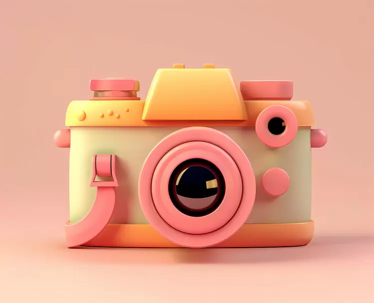 pink camera playful camera child's toy plastic camera