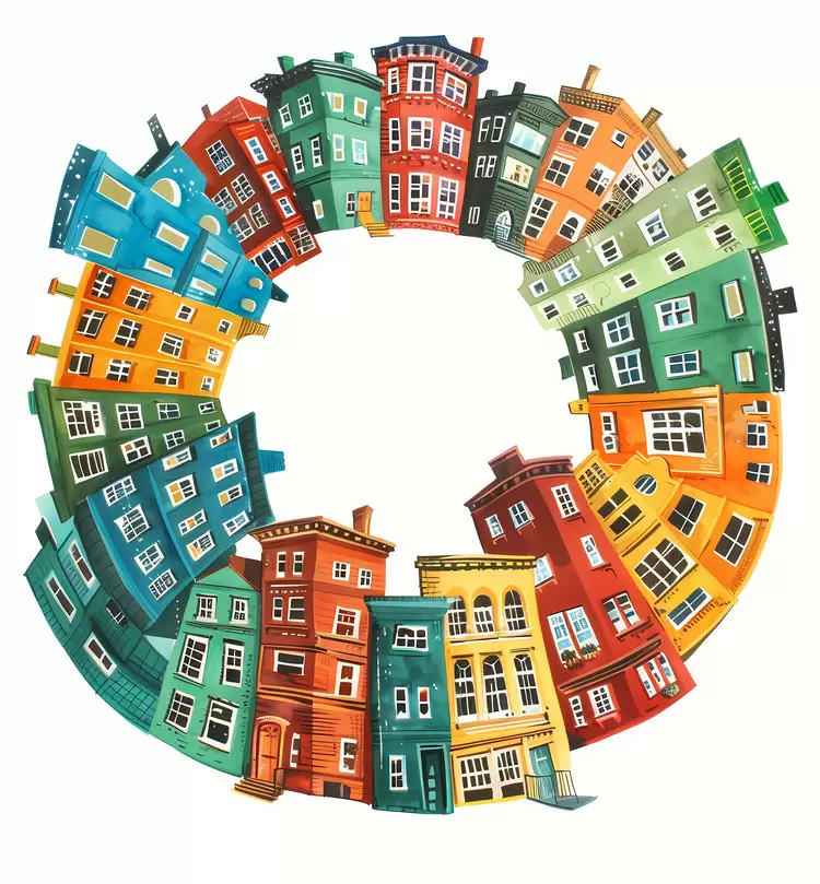 residential multi - family home house buildings multiunit