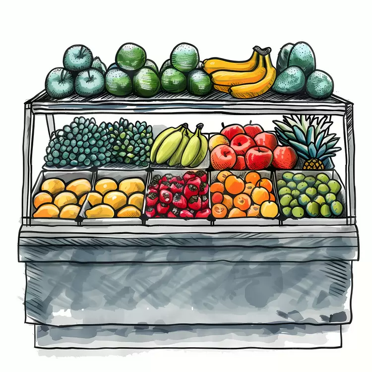 Colorful fruits Fruit stand Selection of apples Fruit counter Wide variety of fruit