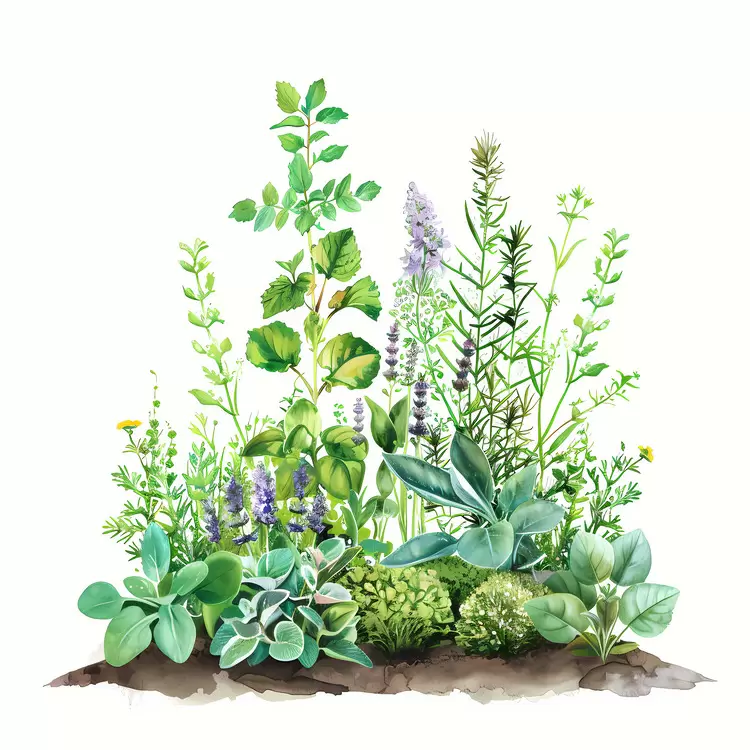 Herbs Greenery Herb Garden Grass
