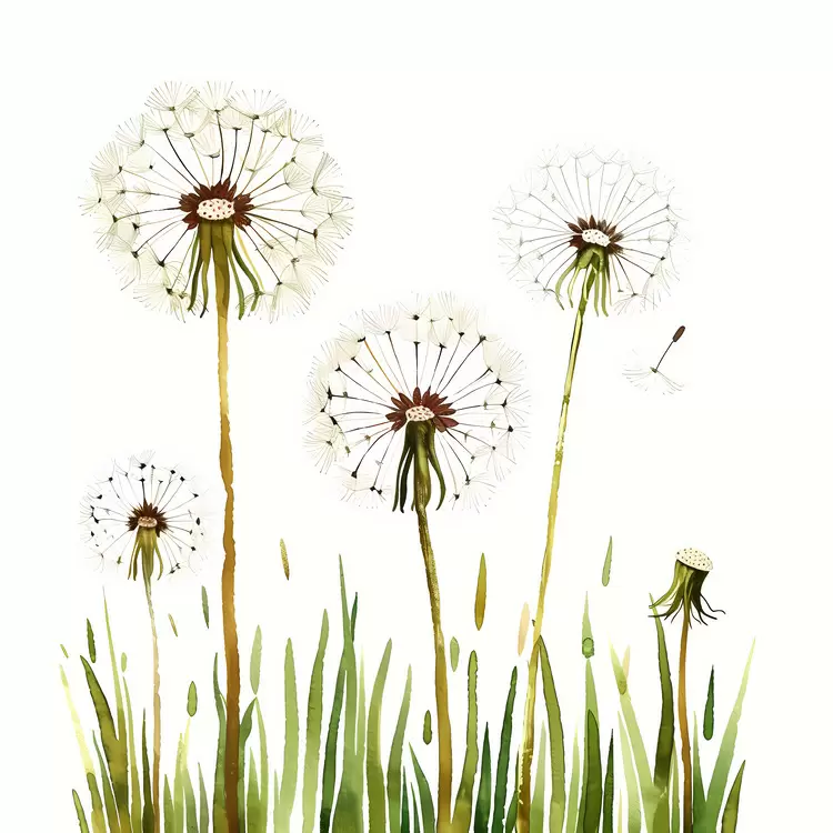 seeds flowers grass nature bloom