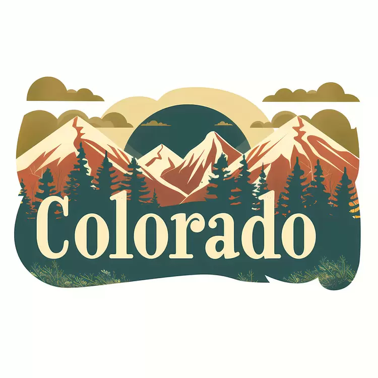 Mountainscape Rocky Mountains Colorado Rustic