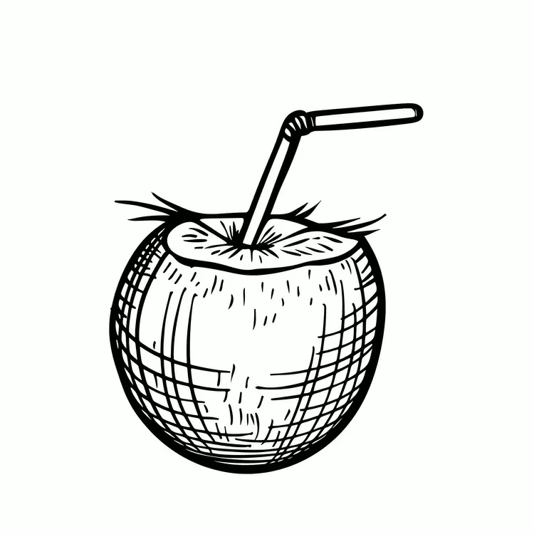 beverage soda refreshment coconut drink
