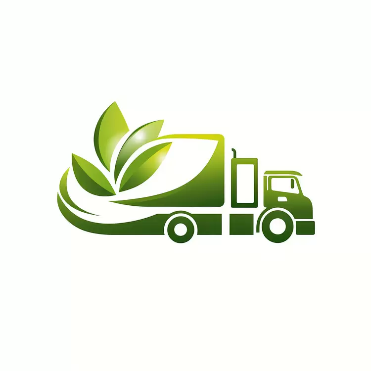 transport truck nature delivery organic