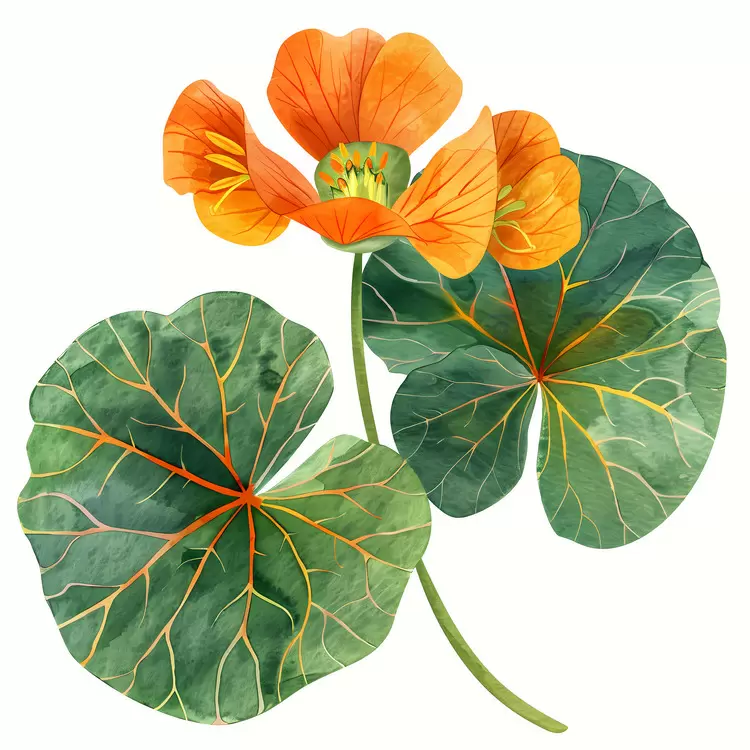 Watercolor illustration Botanical illustration Flowers